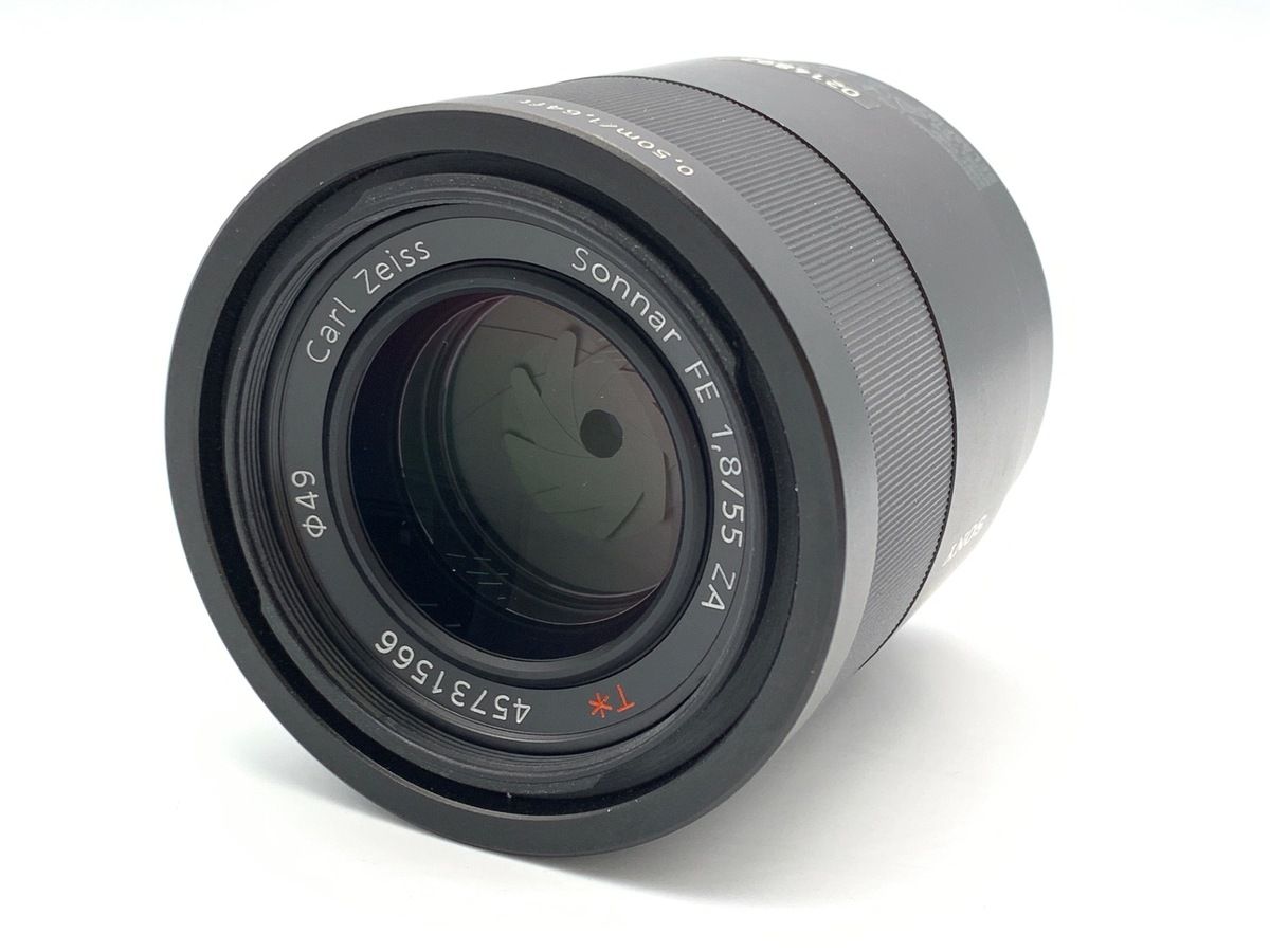 sony sel55f18z lens rear view