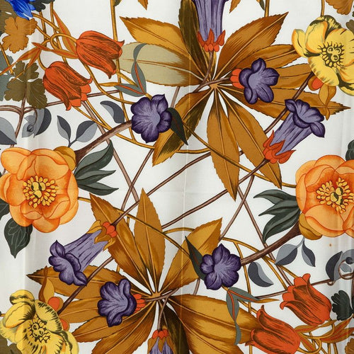 hermes scarf front view