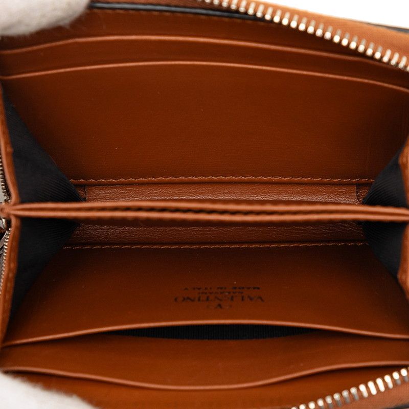 valentino card holder side view