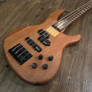 aria igb-50-n bass guitar rear view