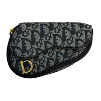 Christian Dior Pouch / Clutch – Grey / Navy