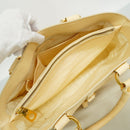 celine cream handbag side view