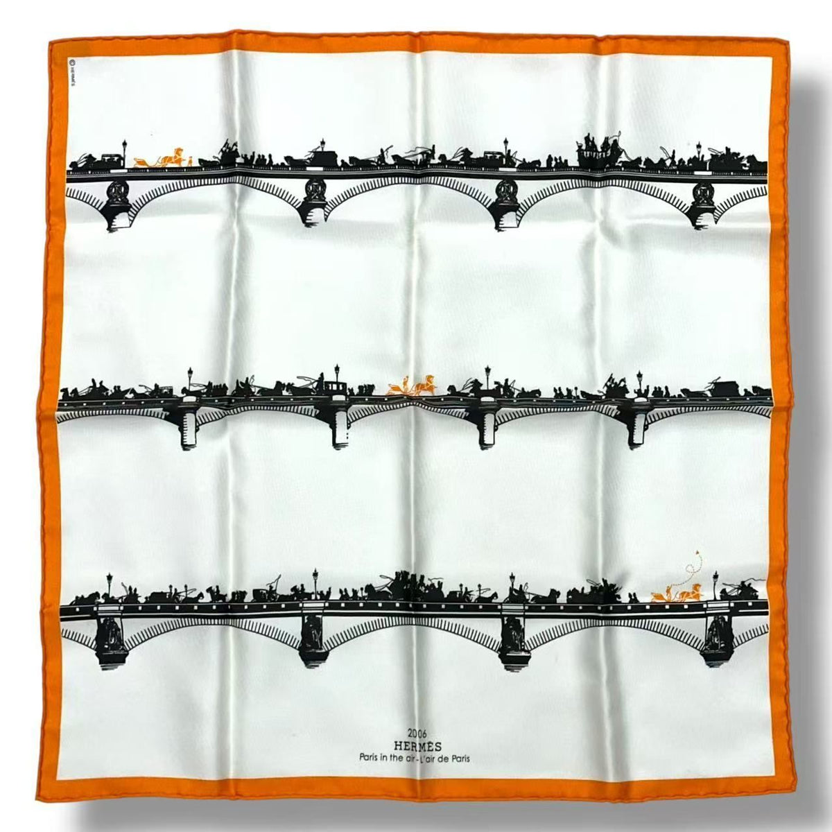 Hermes Scarf – Orange