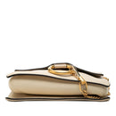 chloe beige shoulder bag rear view