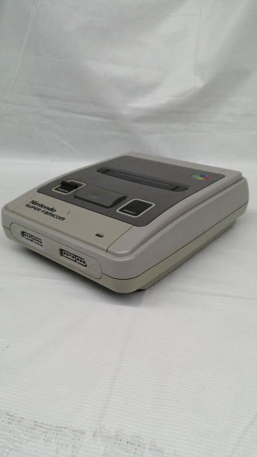 nintendo shvc-001 video game console front view