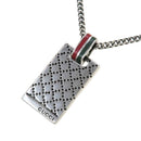 gucci necklace front view