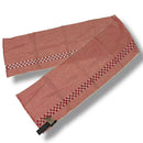 versace pink scarf side view