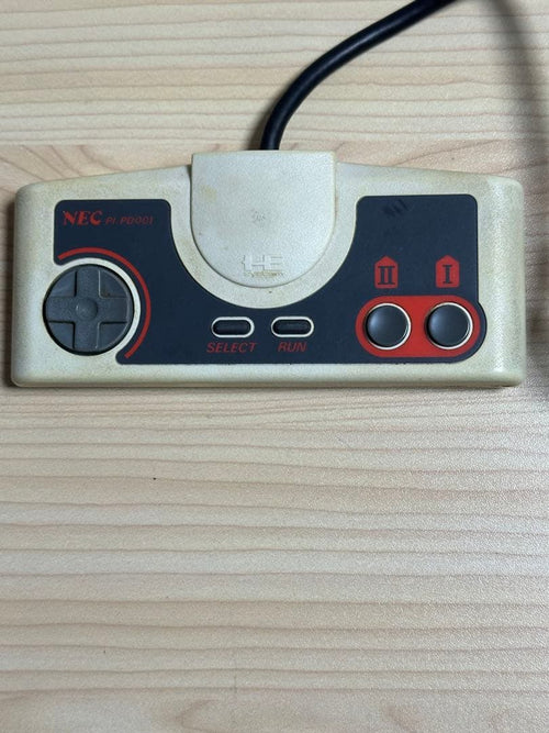 nec video game console markings and labels