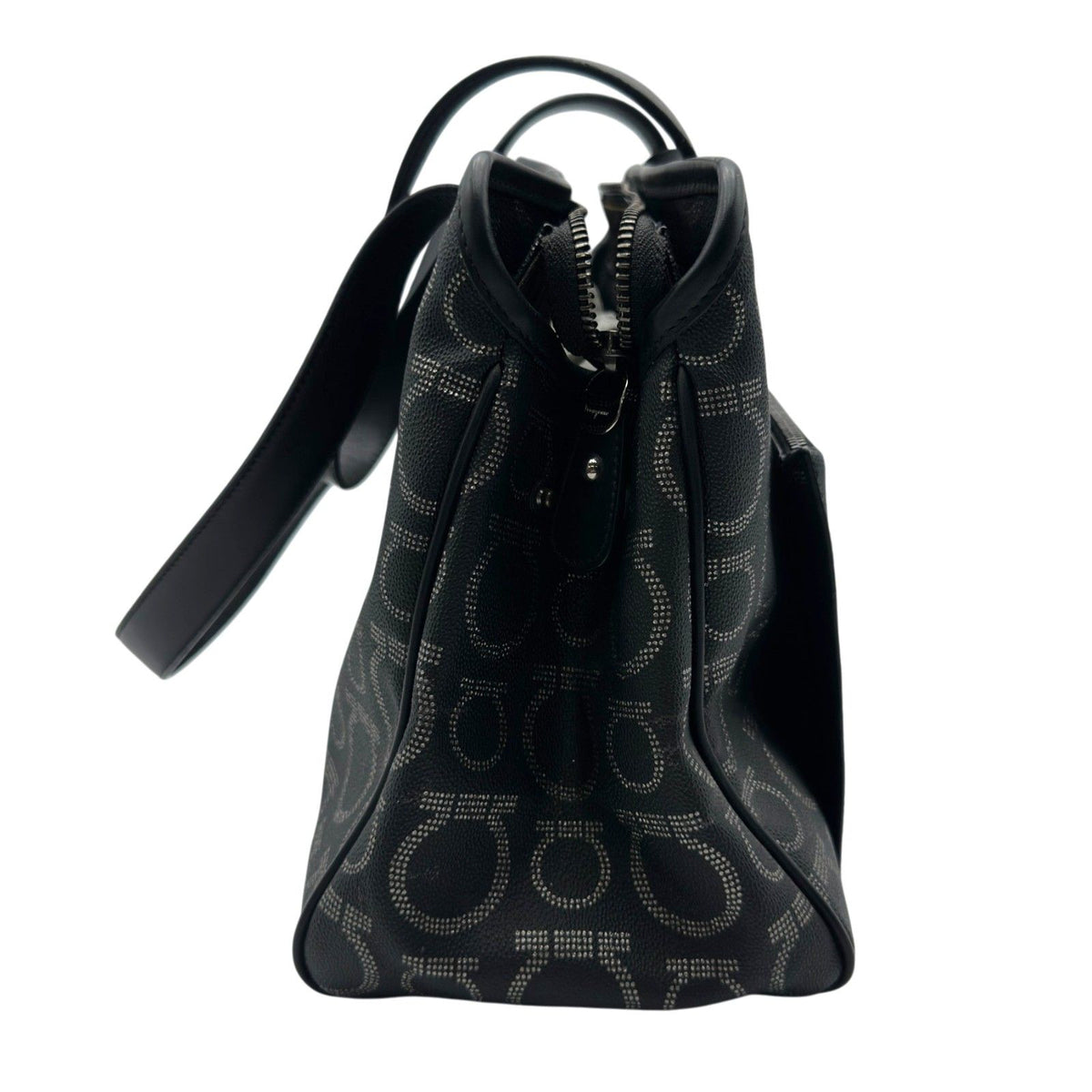 salvatore ferragamo tote bag rear view