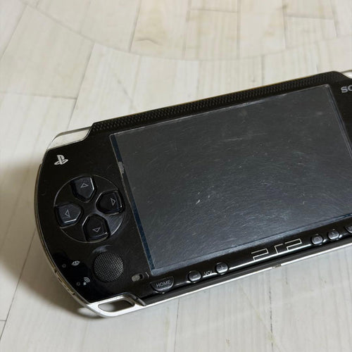 sony psp-1000 handheld console rear view