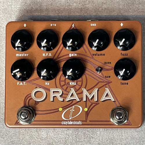 guitar effector front view