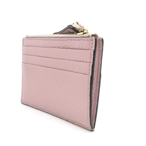 valentino 3w2p0t35vsh pink card holder front view