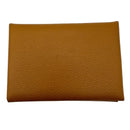 hermes card holder front view