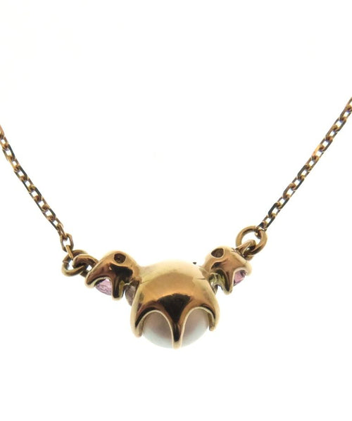 4°c k18yg/p/ps necklace accessories included