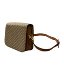 celine f-08 beige shoulder bag rear view