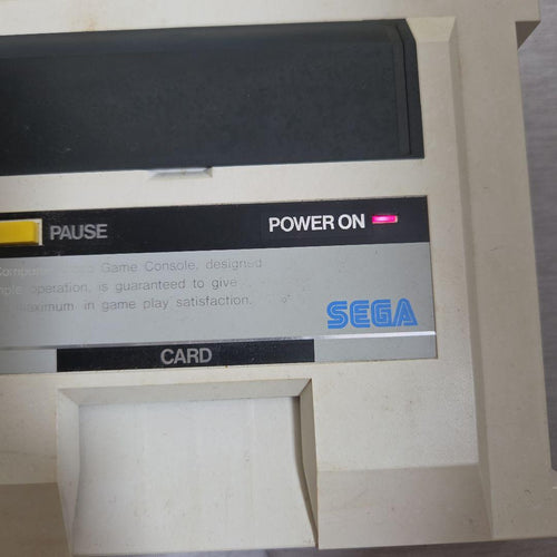 sega mark iii video game console front view