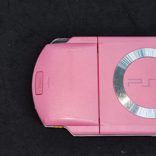 sony psp-1000 pink handheld console markings and labels