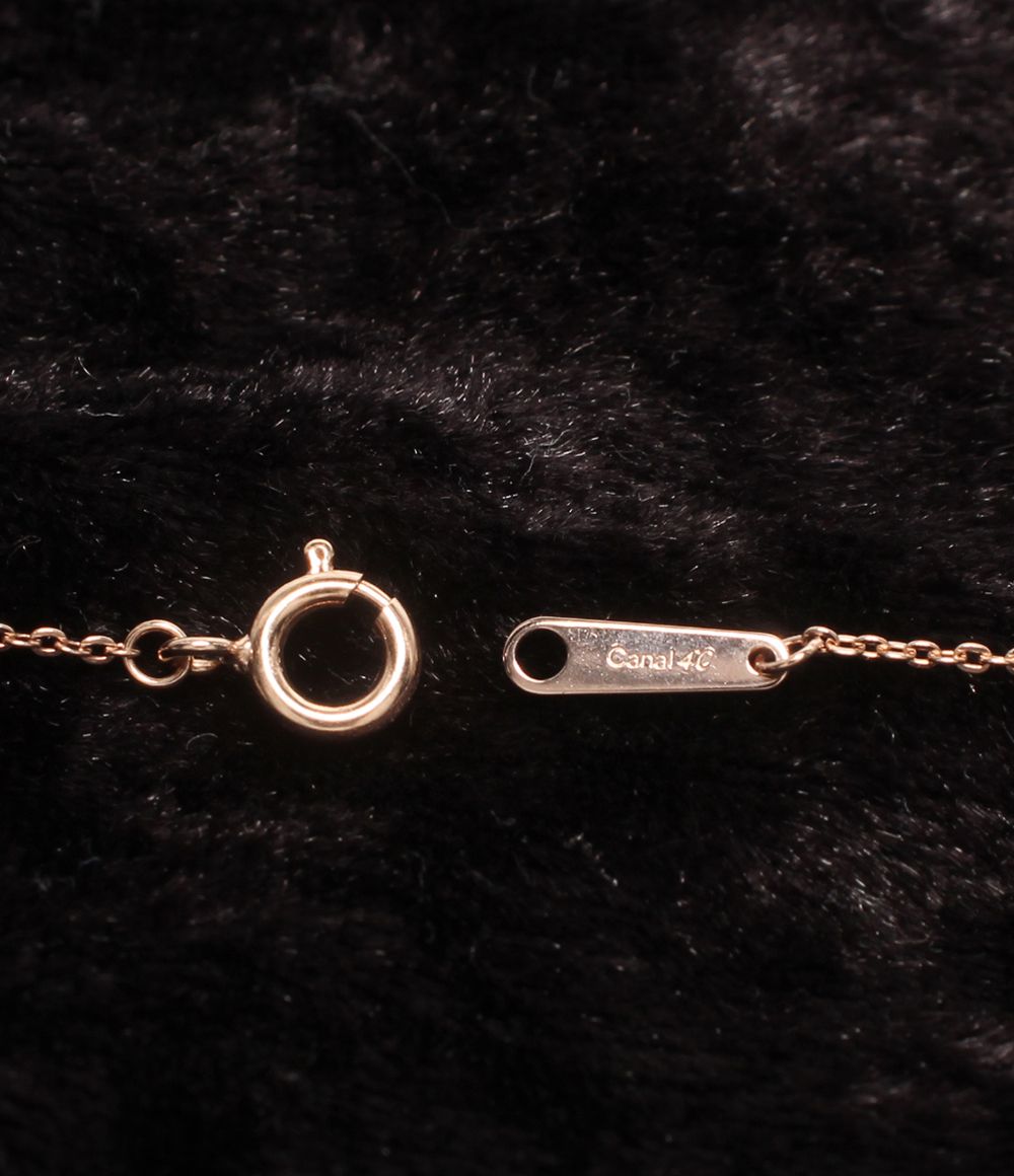 canal 4°c canal4 pink necklace rear view