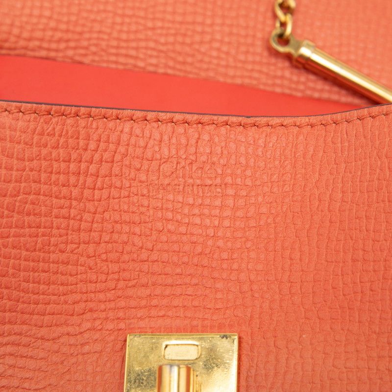 chloe orange handbag accessories included