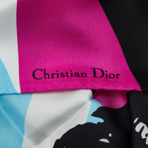 dior scarf rear view