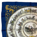 hermes navy scarf rear view