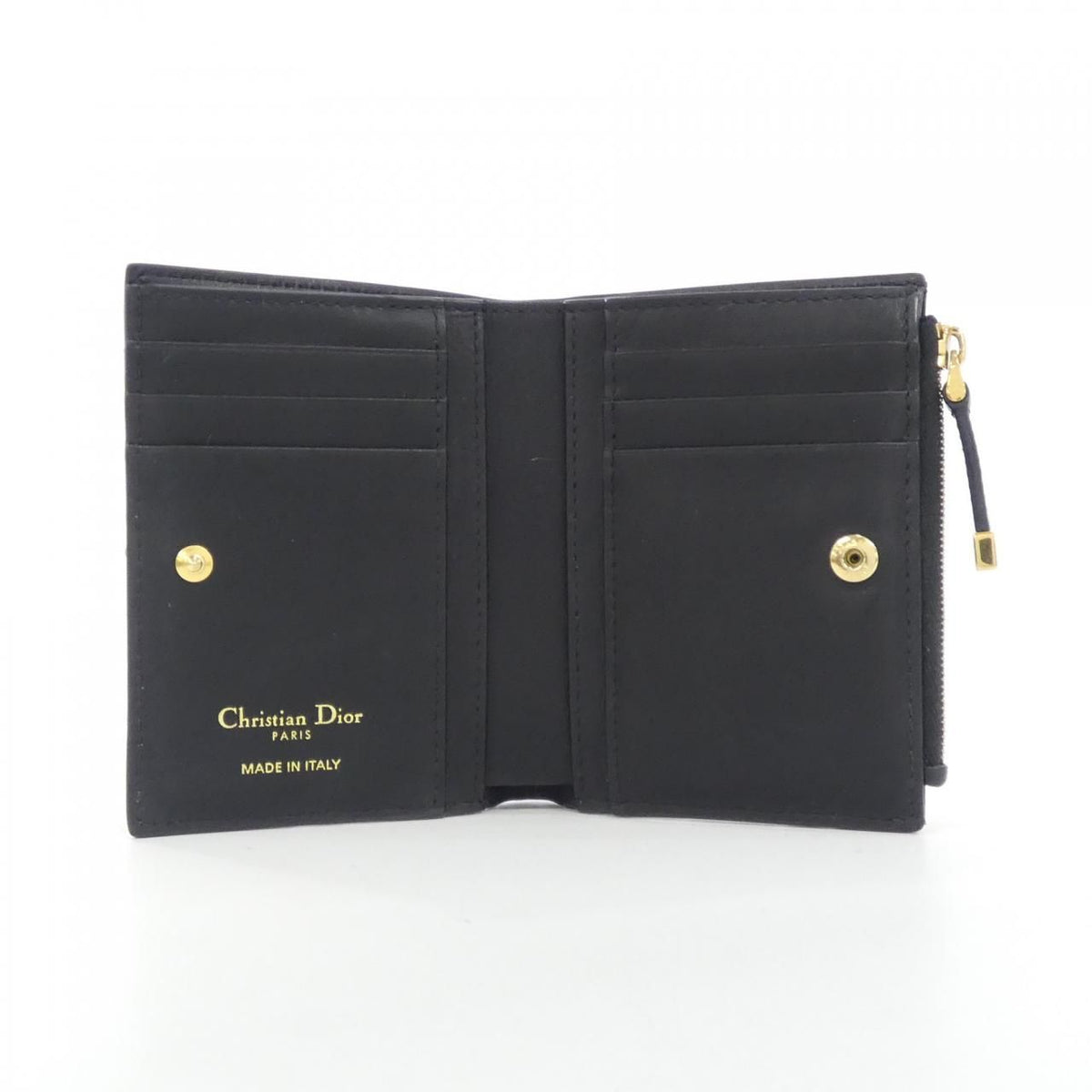 christian dior s5173uwhc black wallet condition details