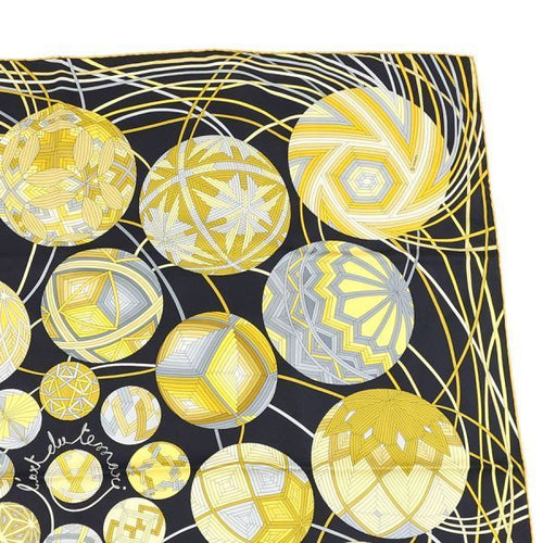 hermes scarf interior details