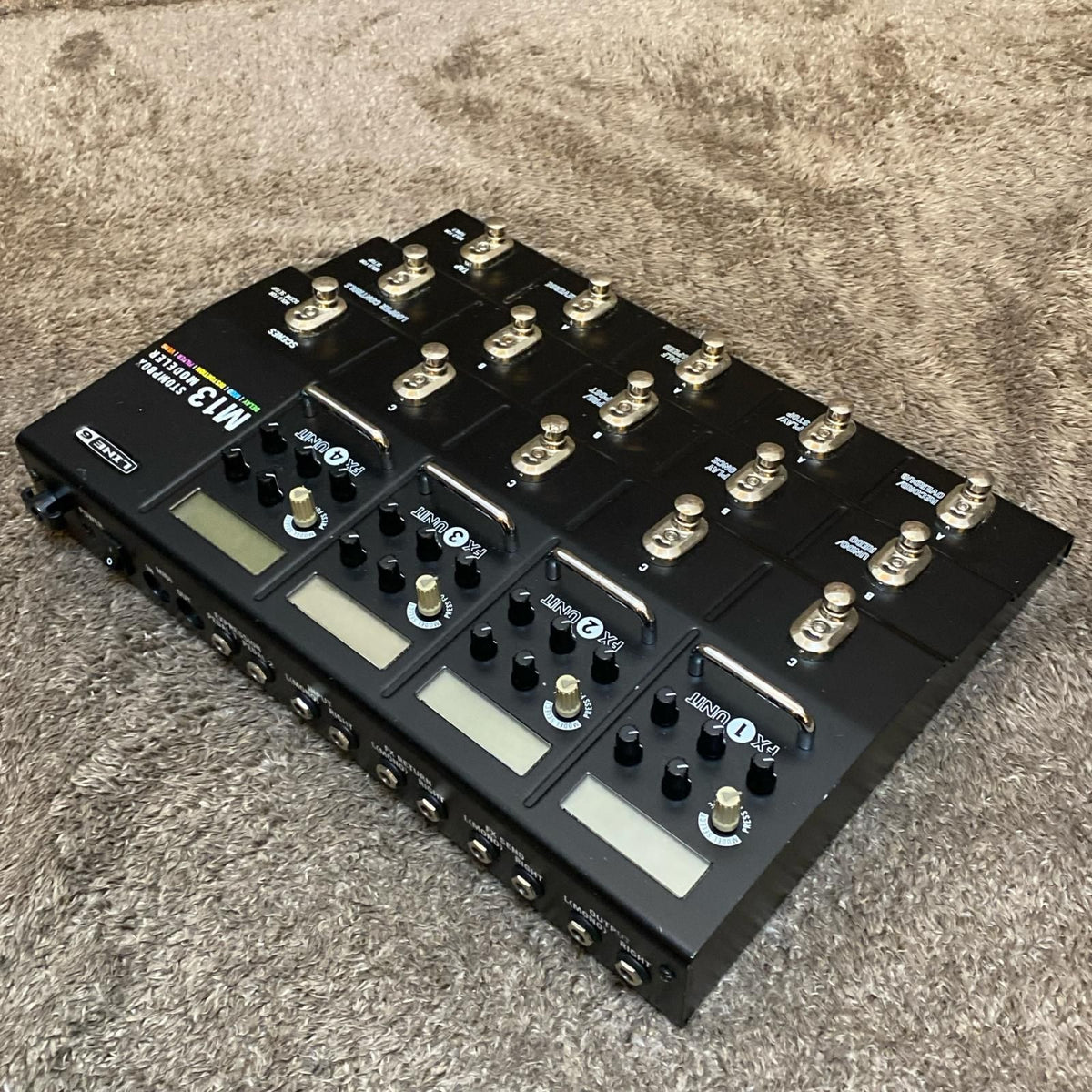 guitar effector front view