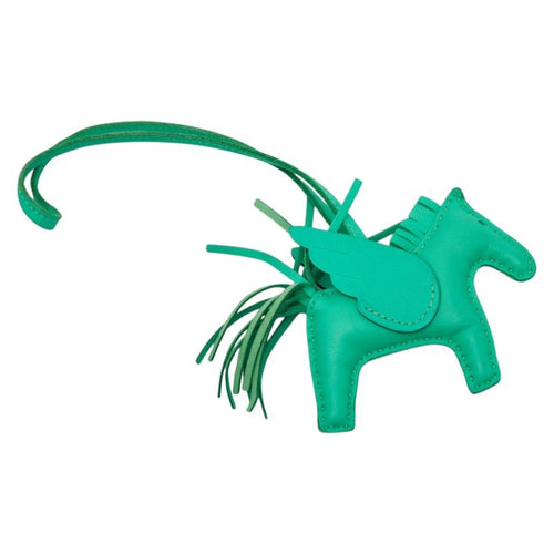 hermes keychain front view