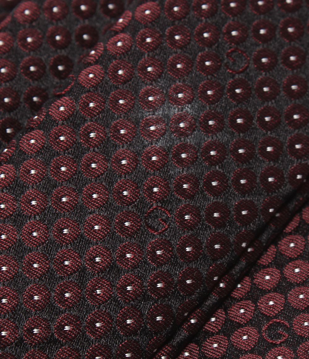 gucci necktie interior details