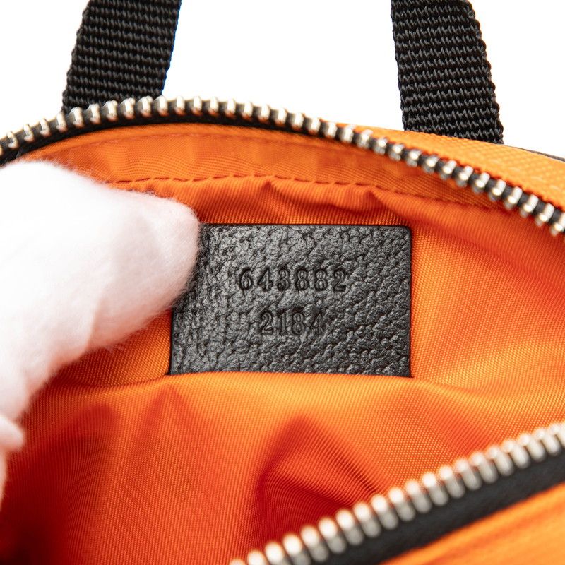 gucci orange shoulder bag condition details