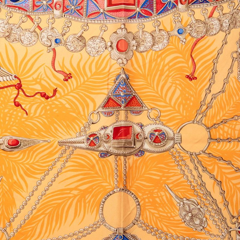 Hermes Scarf – Orange