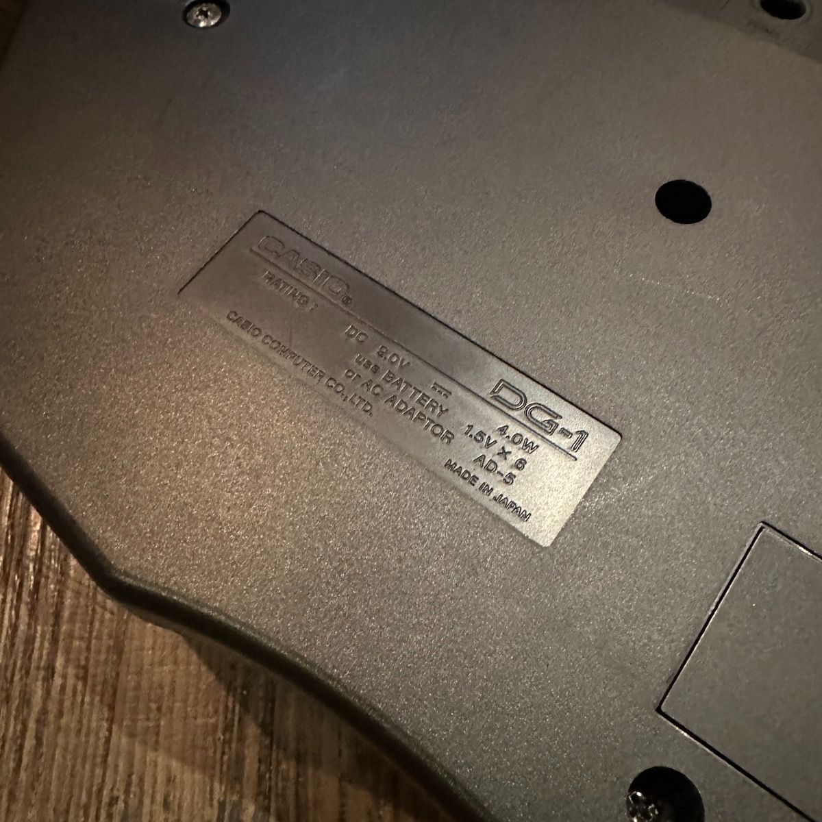 casio dg-1 keyboards & synth functional details