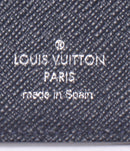 louis vuitton m61816 navy wallet side view
