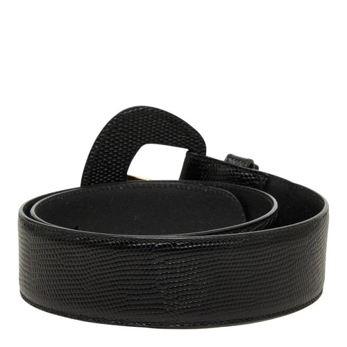 salvatore ferragamo belt rear view