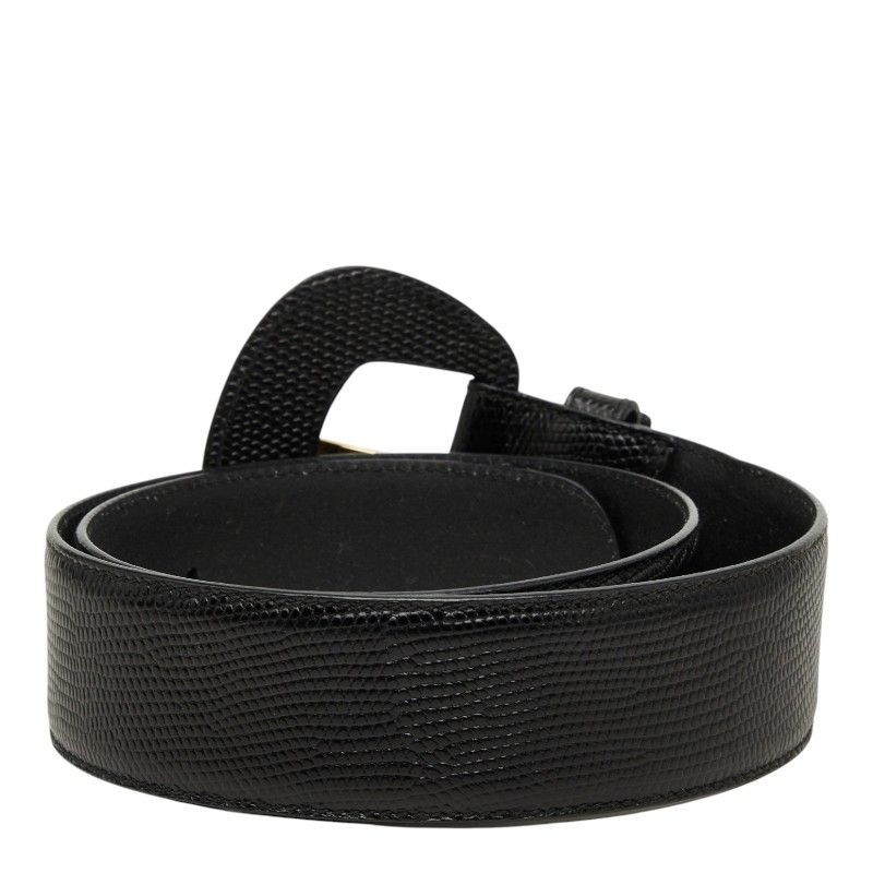 salvatore ferragamo belt rear view