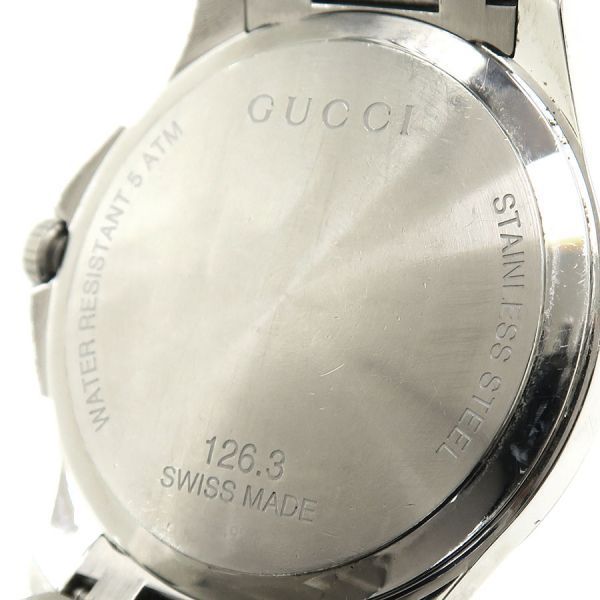 gucci 126.3 watch condition details