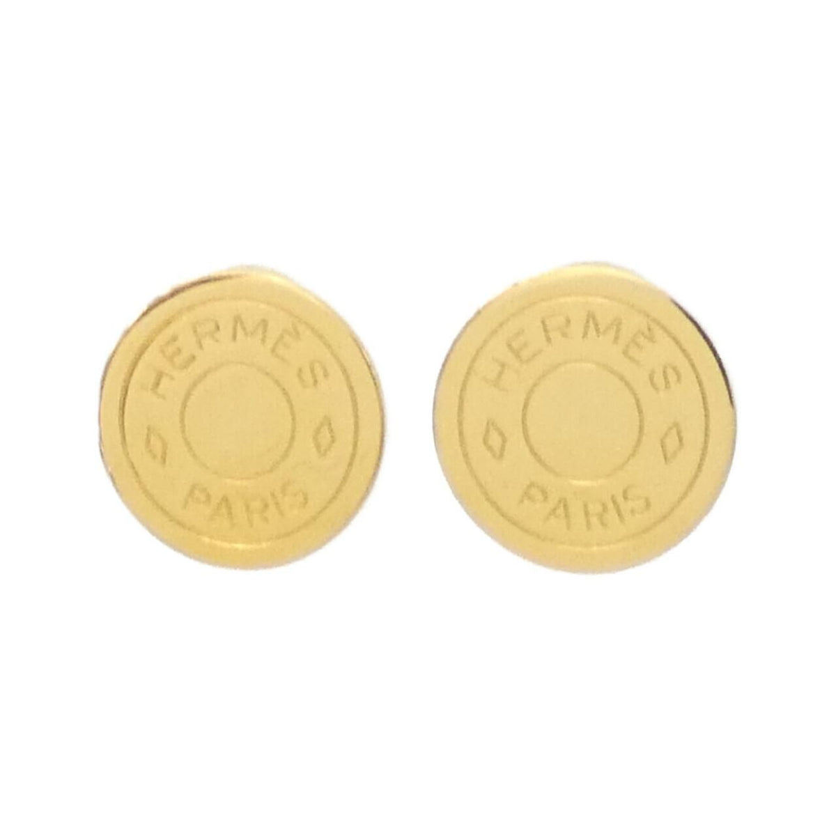 Hermes Earrings – Gold
