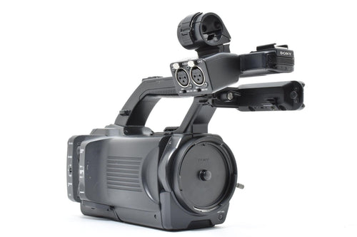 sony pmw-300 camera rear view