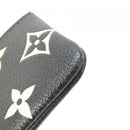 louis vuitton m80885 beige / black key case front view