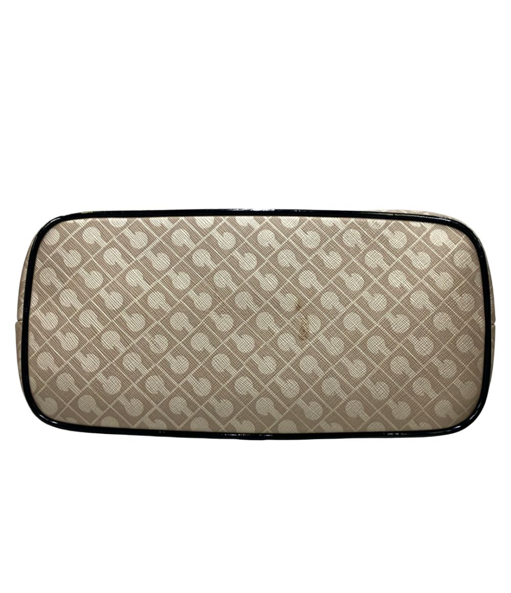 gherardini beige shoulder bag side view