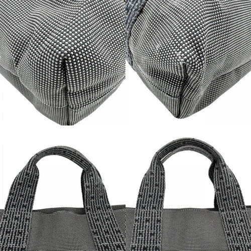 hermes grey tote bag markings and labels