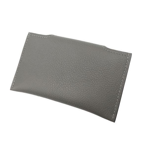 hermes card holder front view