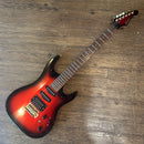 aria red electric guitar