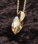 swarovski necklace interior details