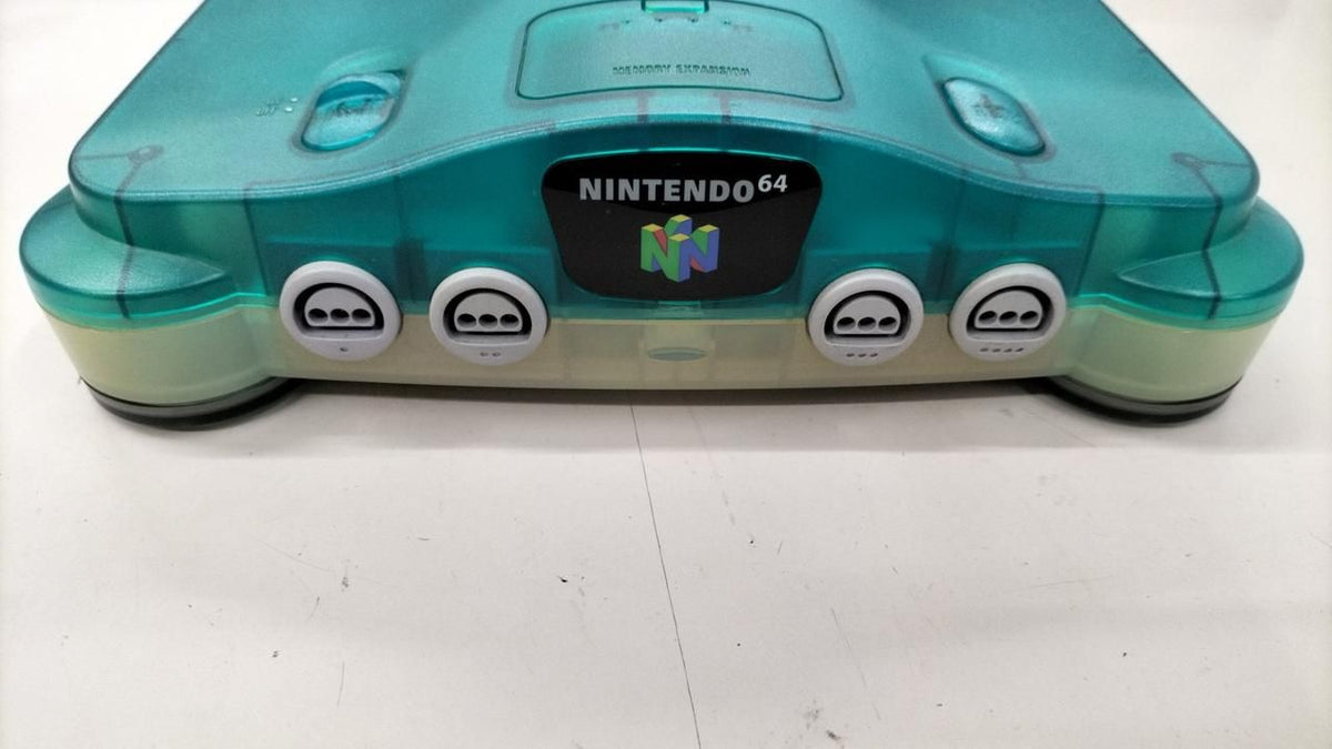 nintendo nus-001 video game console rear view