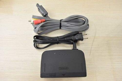 nintendo nus-001 video game console markings and labels