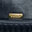bally navy shoulder bag markings and labels