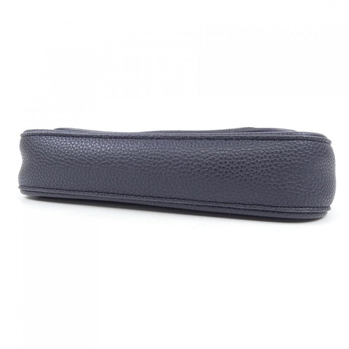 emporio armani navy handbag side view