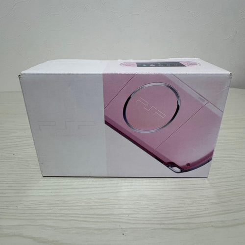 sony psp-3000 pink handheld console markings and labels